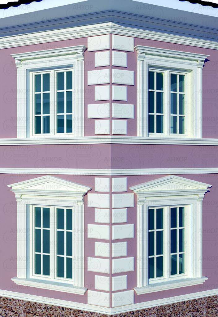 Декор для фасада из пенопласта для отделки дома. как просто и недорого украсить фасад дома