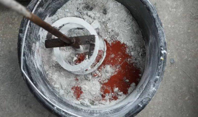 Как покрасить бетон под камень: способы, инструменты
