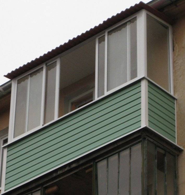 Чем лучше обшить балкон снаружи – наружная отделка балкона | balkonlux.by
