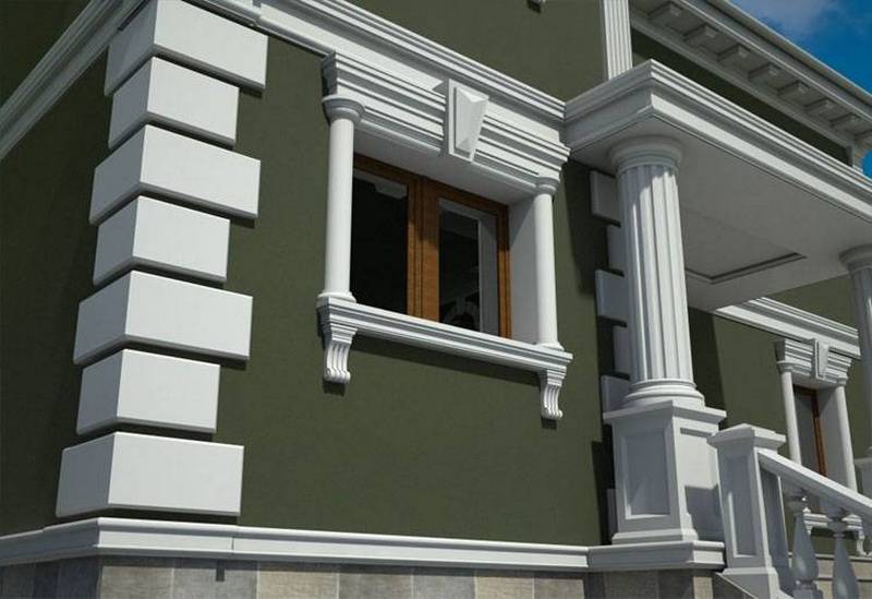 Фасадный декор: 105 фото оригинальных вариантов дизайна внешней отделки дома