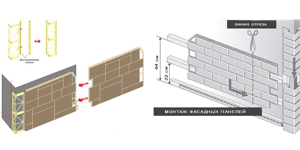 Инструкция по монтажу фасадных панелей docke