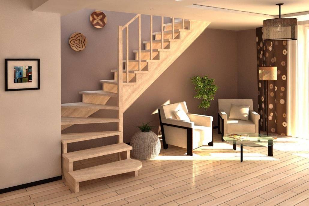 Оригинальные и красивые деревянные лестницы – как это сделать в своем доме