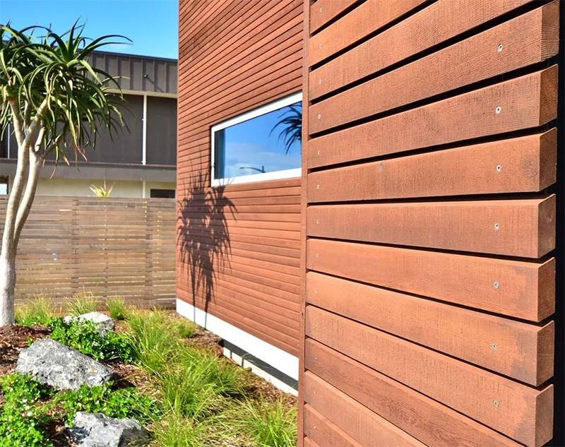 Планкен – новое направление в облицовке фасадов древесными материалами