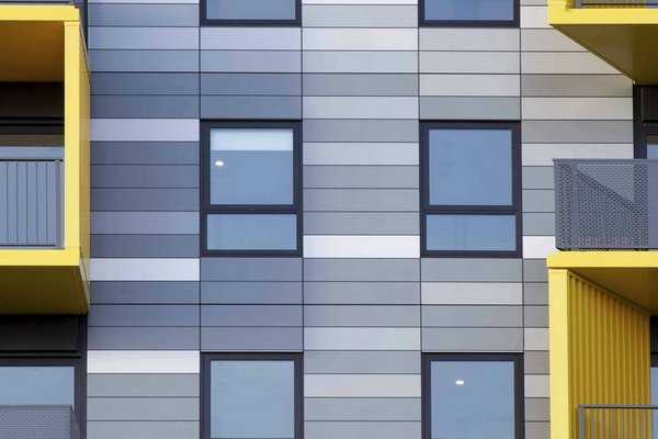 Вентилируемые фасады из композитных панелей: технология, цена за м2