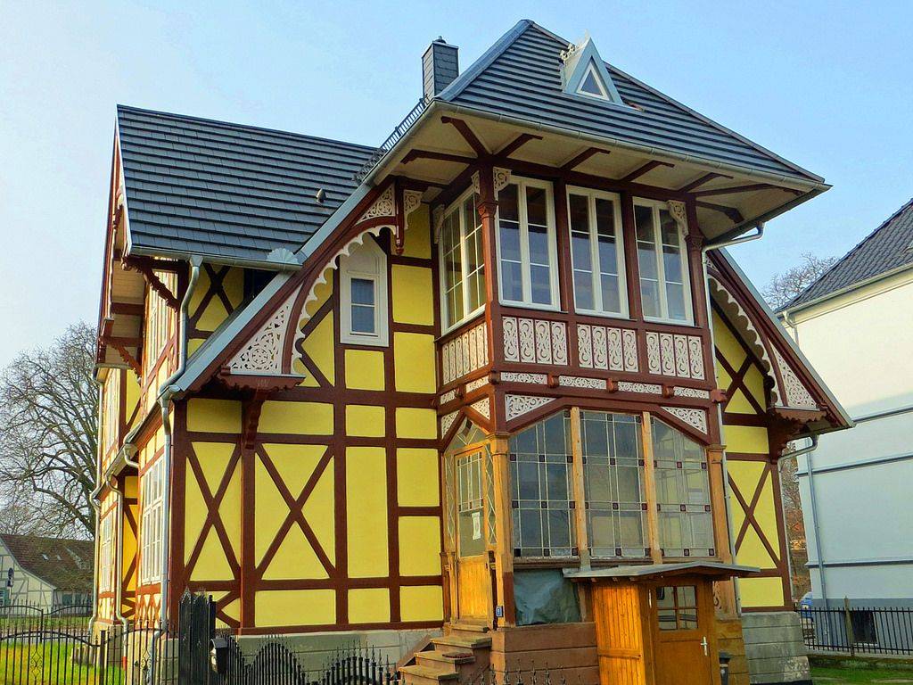 Дом в немецком стиле, баварский интерьер
 - 31 фото