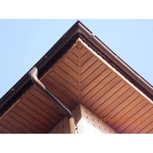 Подшивка карниза крыши сайдингом - инструкция по монтажу и созданию коробки