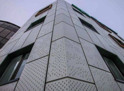 Алюминиевые панели для фасада