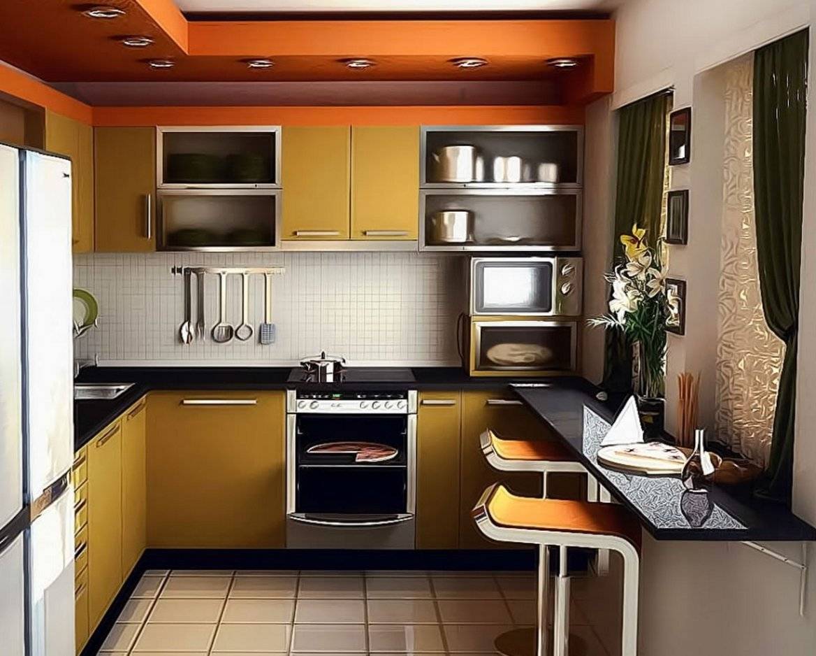 Угловые кухни для маленькой кухни: планировка и дизайн, фото примеры
