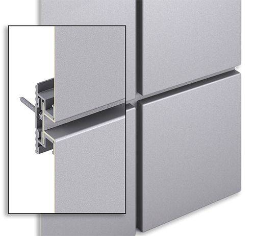 Алюминиевые композитные панели для фасада: виды, размеры, технология монтажа