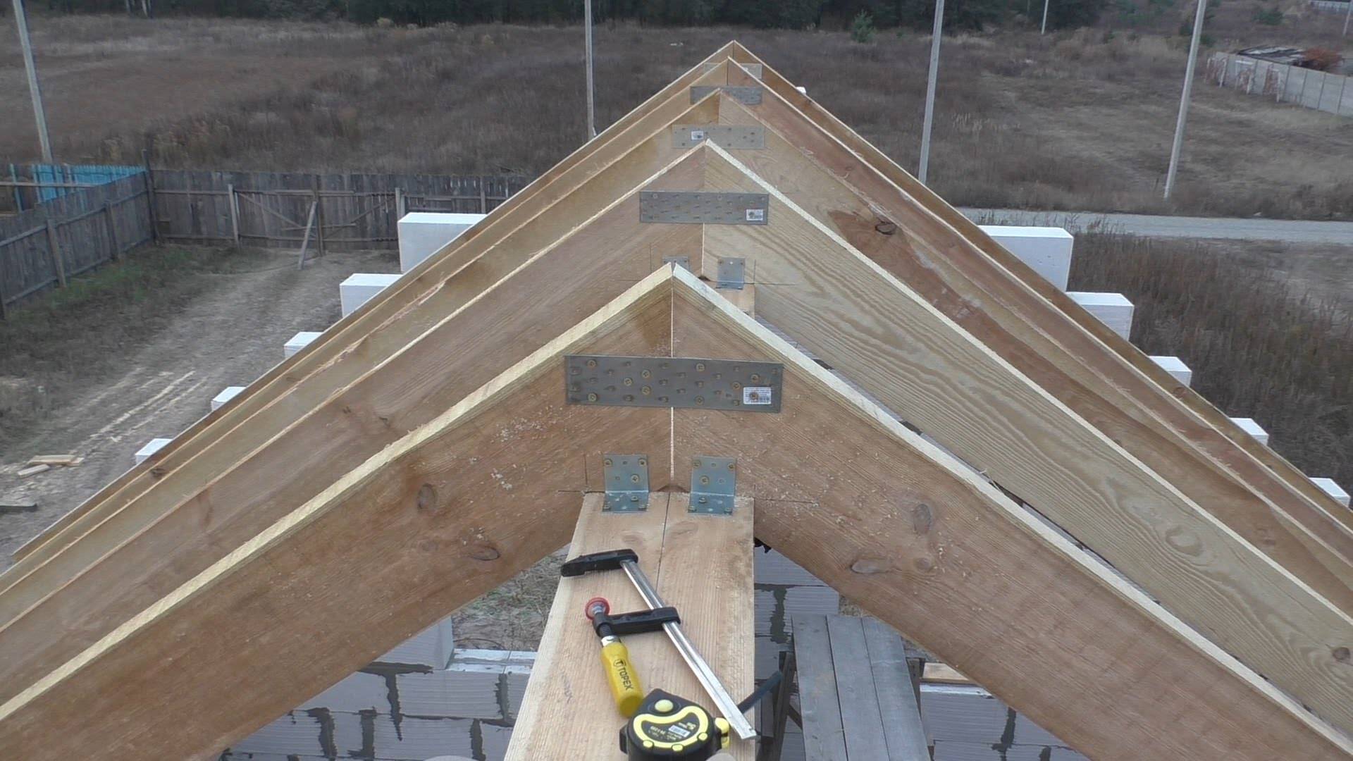 Мауэрлат для двухскатной крыши своими руками: делаем крепление мауэрлата двухскатной крыши по инструкции