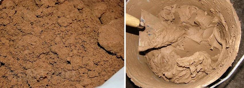 Глина для кладки печей: делаем самостоятельно раствор из глины для кладки печей