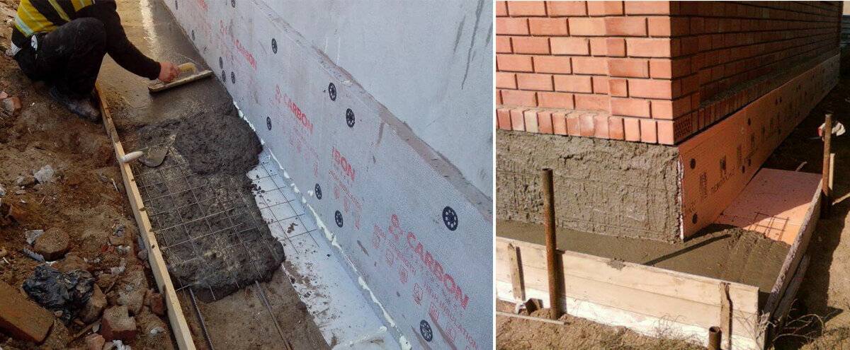 Нужно ли утеплять фундамент дома без подвала – варианты и материалы - ремонт спб