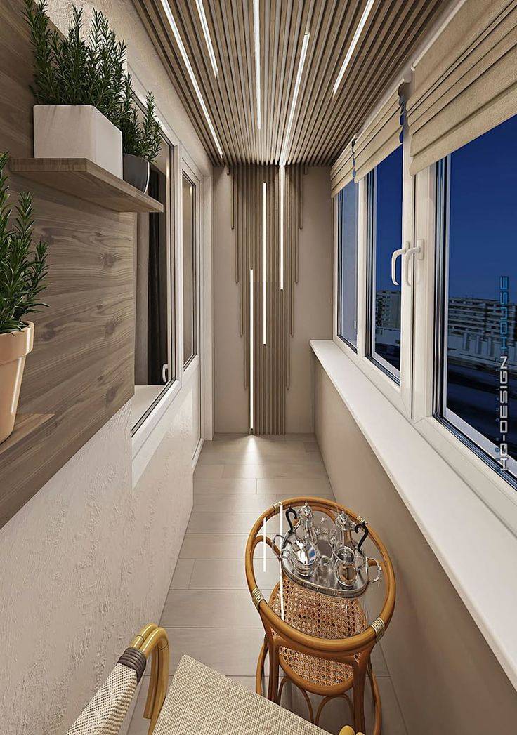 Отделка балкона внутри — 40 лучших вариантов 2021 года -