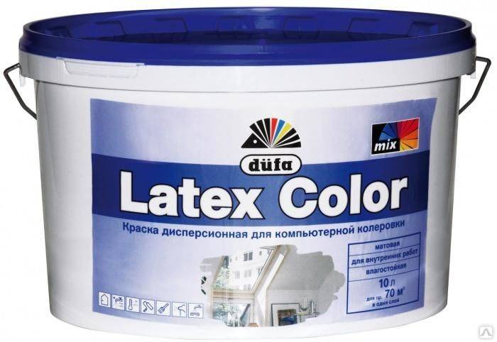Латексная краска для стен и потолка: характеристика и выбор