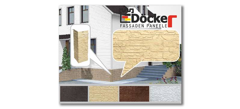 Инструкция по монтажу фасадных панелей фирмы docke (деке) для наружной отделки дома