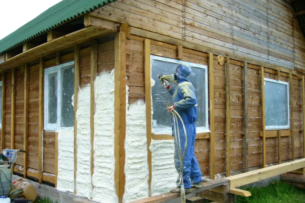 Пошаговая инструкция наружной теплоизоляции бревенчатого дома