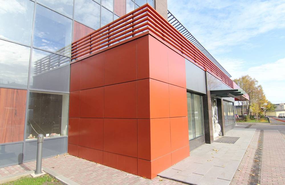 Устройство вентилируемых фасадов с облицовкой панелями из композитных материалов - строим сами