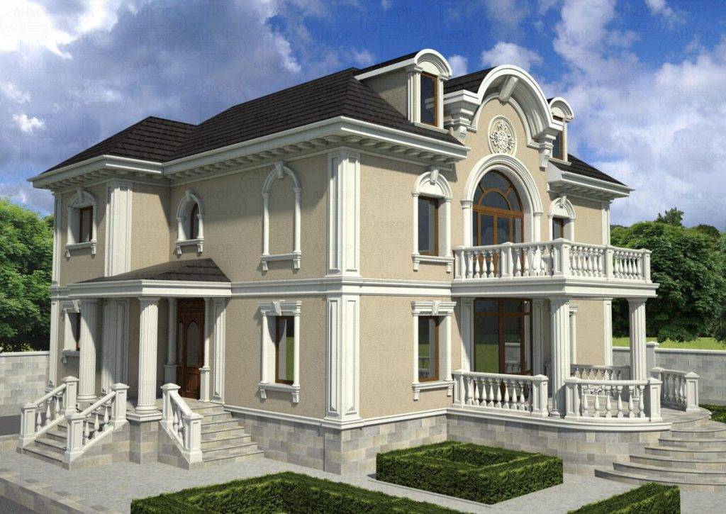 Дом в классическом стиле: готовые проекты, лучшие варианты дизайна, новинки, особенности сочетания и планировки (135 фото)