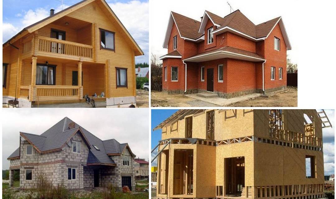 Из чего лучше строить дом для постоянного проживания: лучшие материалы