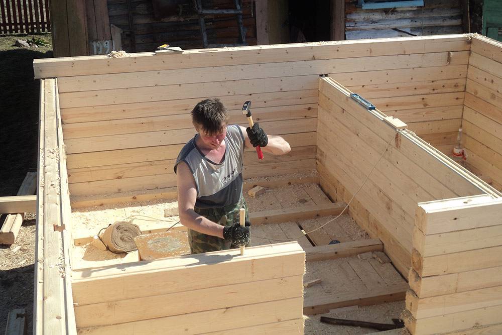 Технология строительства дома из бруса своими руками - строимсвоимируками.рф