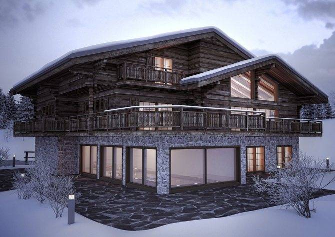 Дом в стиле шале – функциональная альпийская эстетика (82 фото)