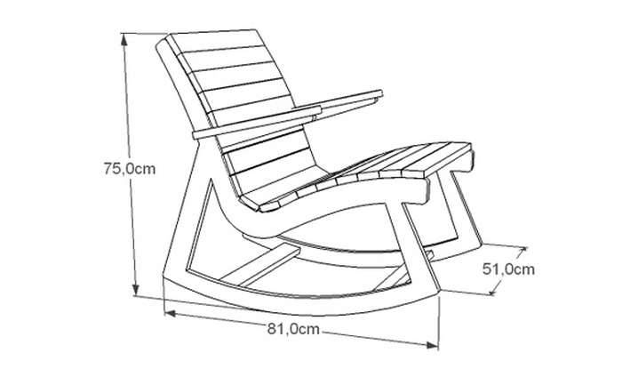 Как сделать кресло-качалку своими руками из подручных материалов