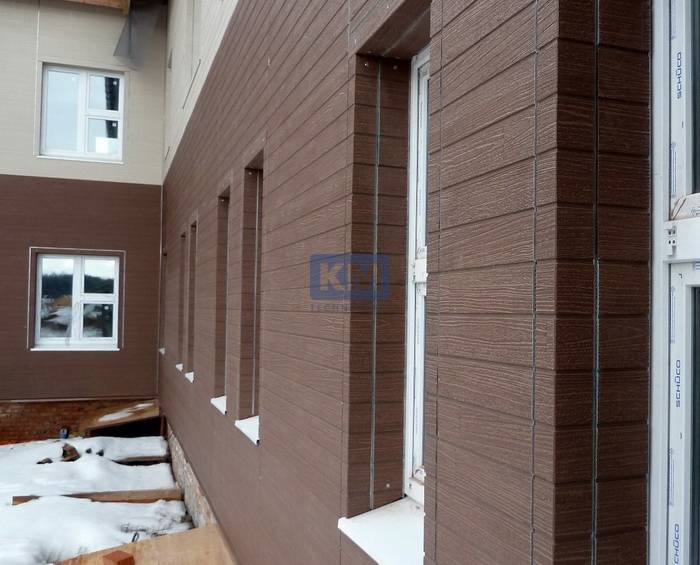 Фасадные панели kmew (фиброцементные): монтаж, каркас, цена