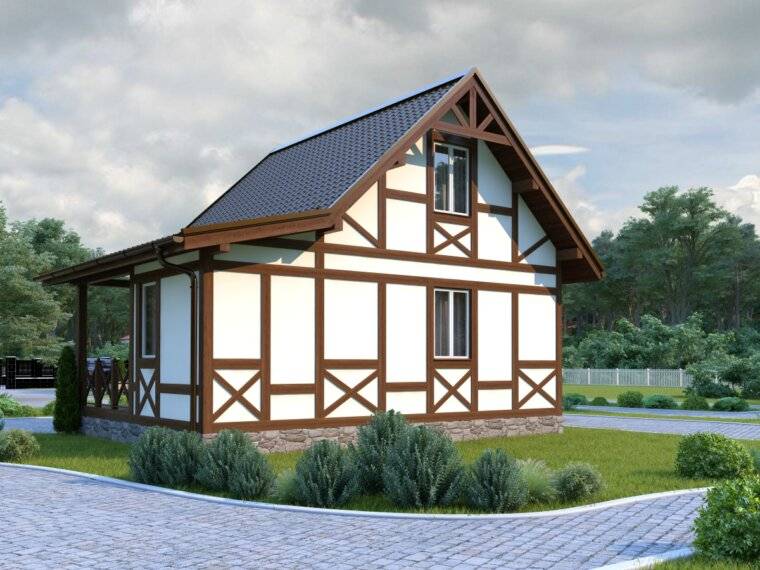 Фасад дома в немецком стиле - основные особенности и детали