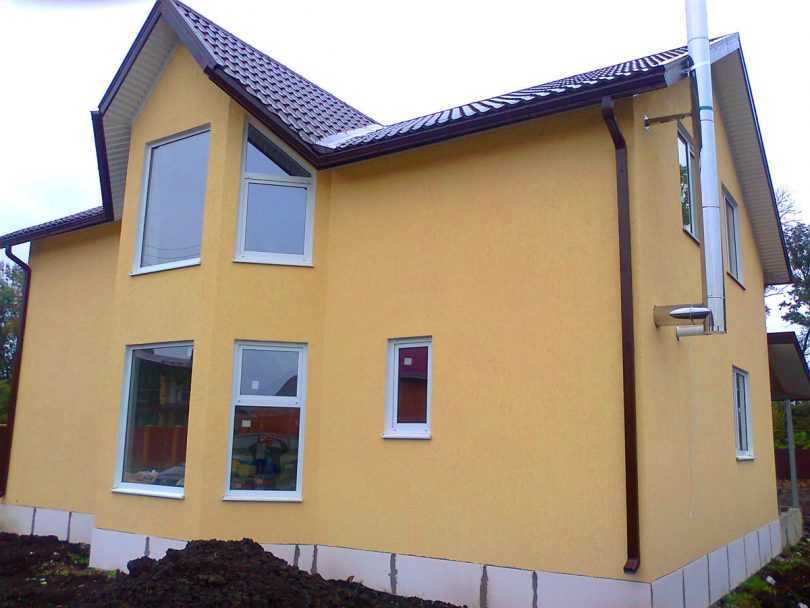 Фасад дома короед и клинкерная плитка: отделка частного дома