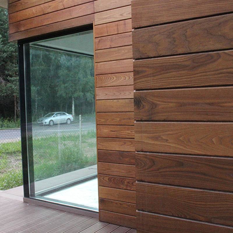 Обшивка деревянного дома: как выбрать фасадные термопанели?