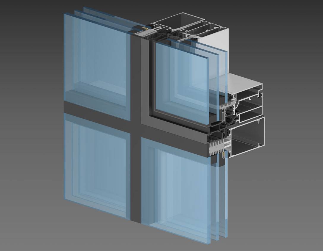 Разновидности систем фасадного остекления и применяемых стеклопакетов