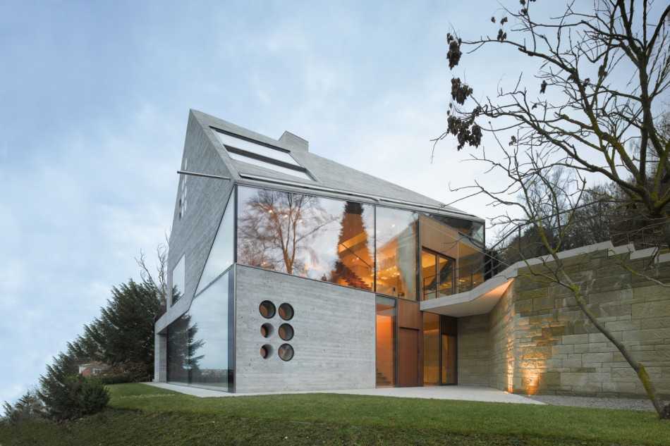 Дома стеклянные: современные решения для фасадов зданий 