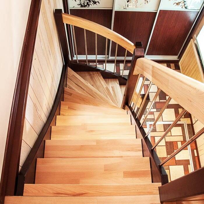 Деревянные лестницы от компании «Мастерская лестниц»
