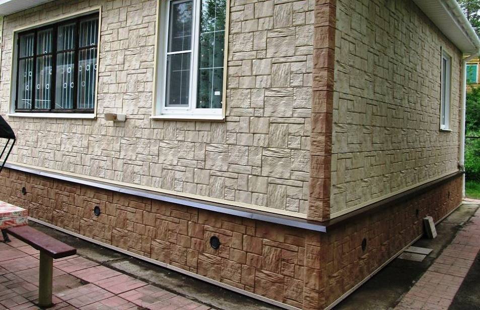 Фасадные панели для наружной отделки дома: облицовка винилом