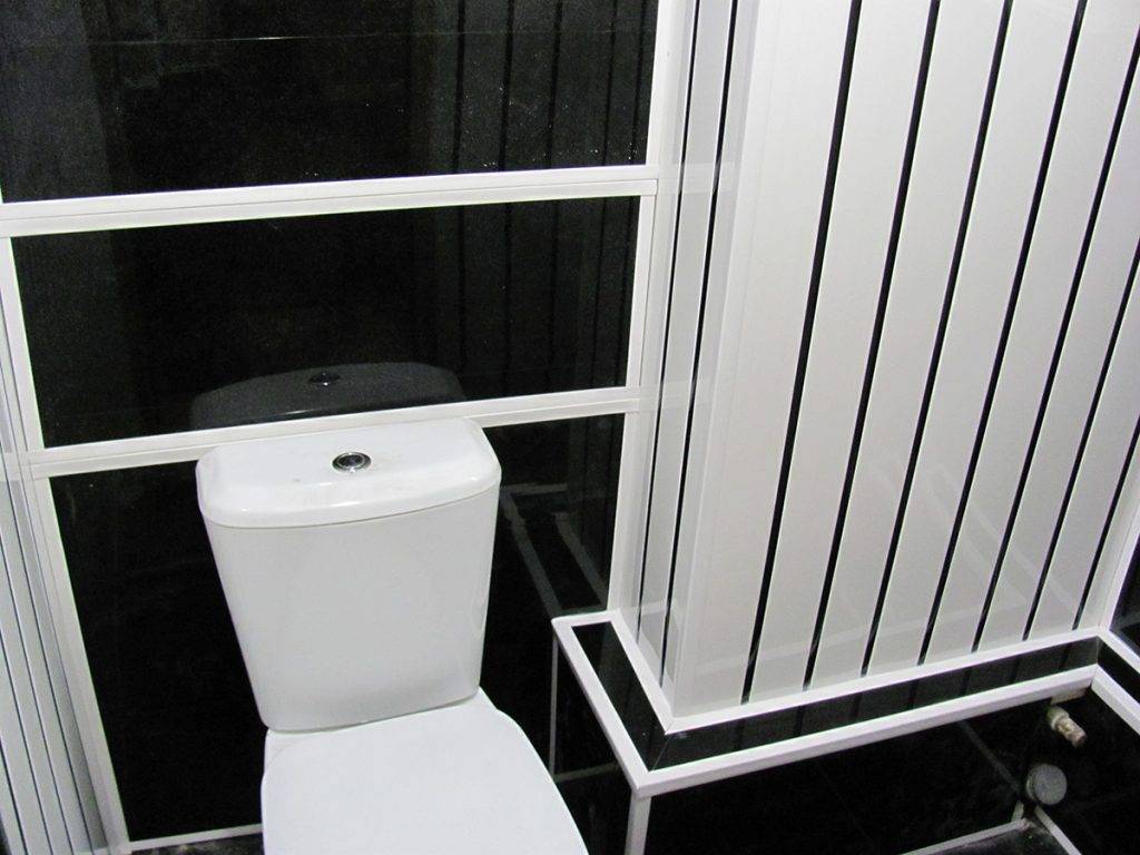 Отделка туалета пластиковыми панелями. дизайн, фото, видео