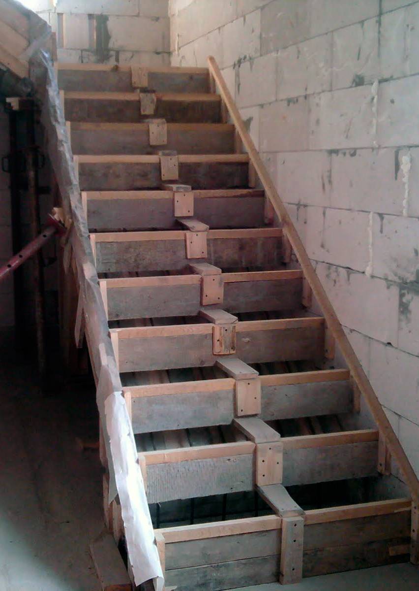 Расчет лестницы из бетона с забежными ступенями – как рассчитать