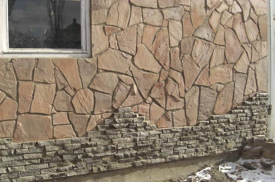 Искусственный камень для фасада: облицовка и отделка частного дома своими руками + фото