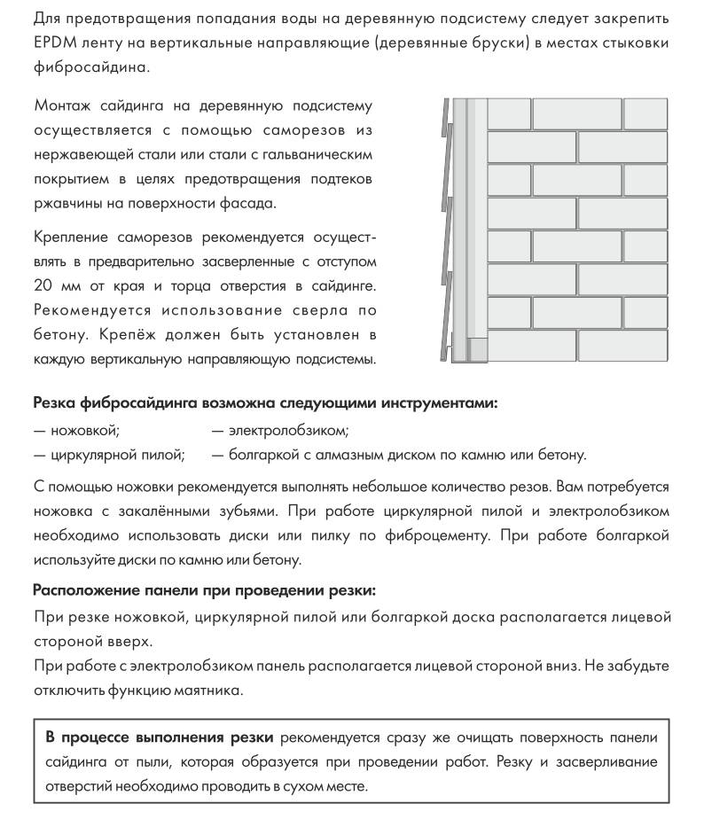 Фиброцементная панель для фасадов – характеристики, инструкция по монтажу