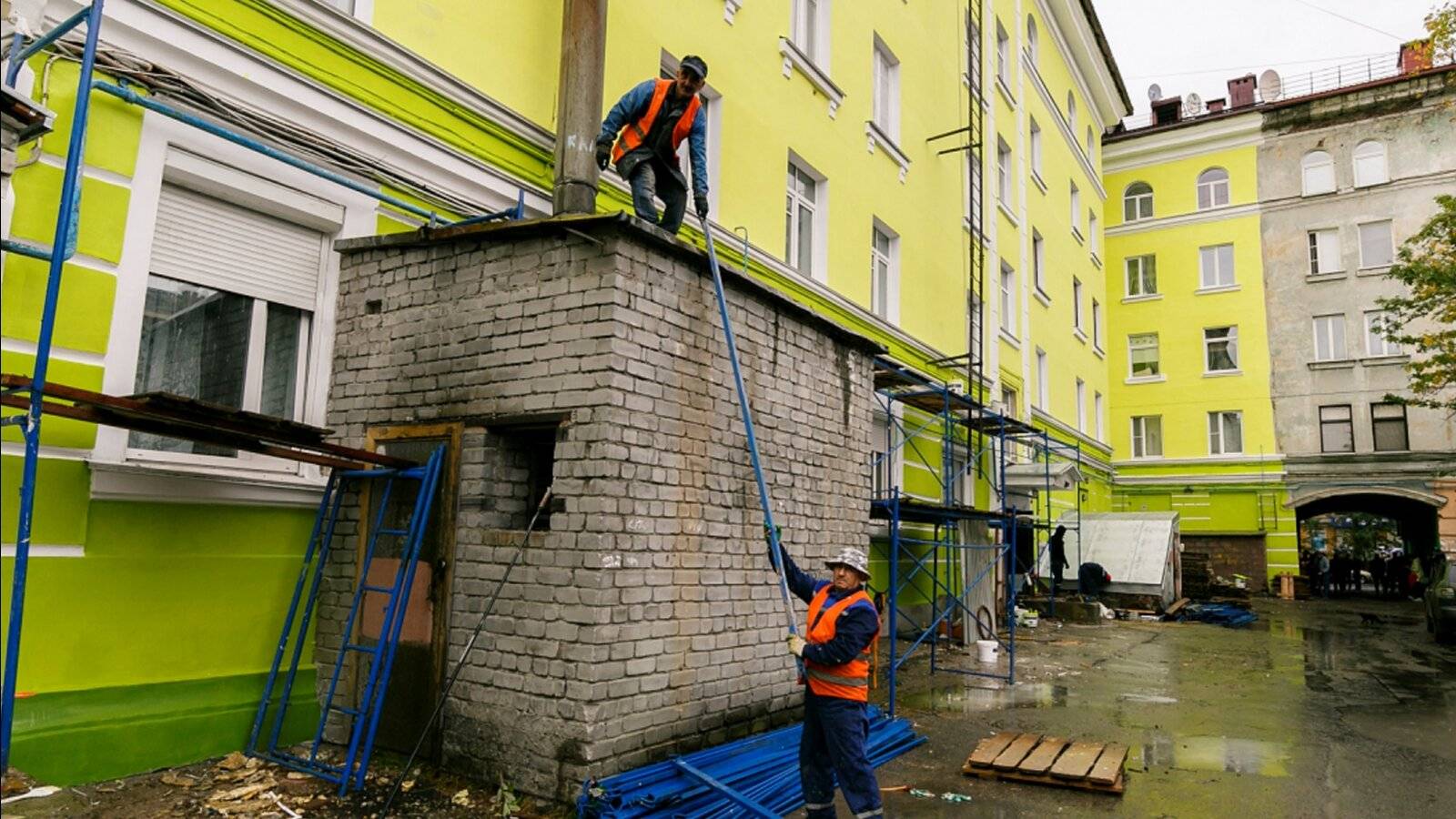 Что входит в ремонт фасада при капремонте многоквартирных домов