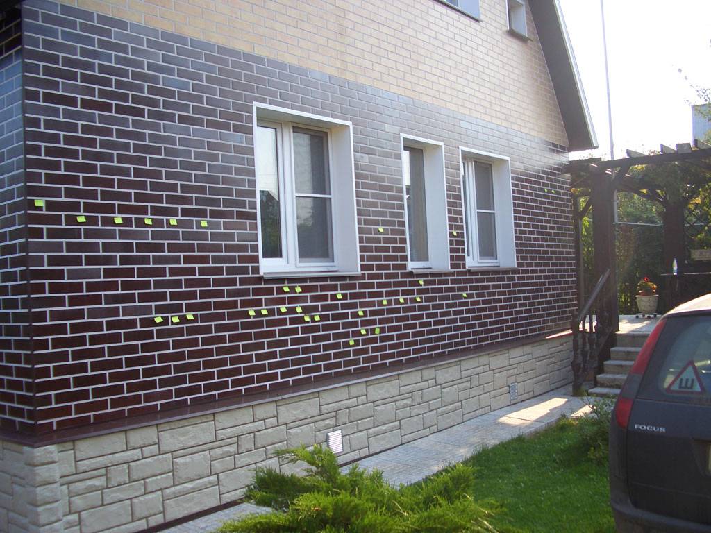 Отделка фундамента и наружных стен дома цсп панелями для фасадов