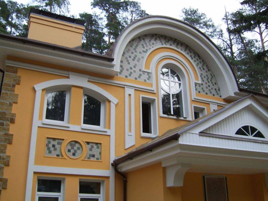Фасадный декор из полиуретана – стильное архитектурное решение