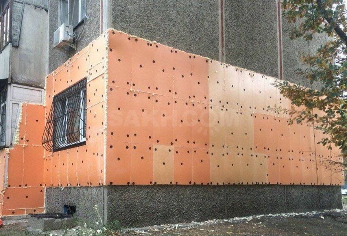 Пошаговая инструкция утепления стен снаружи пенопластом своими руками