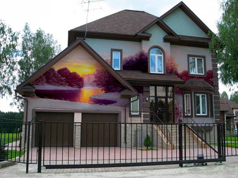 Как покрасить фасад дома: инструкция