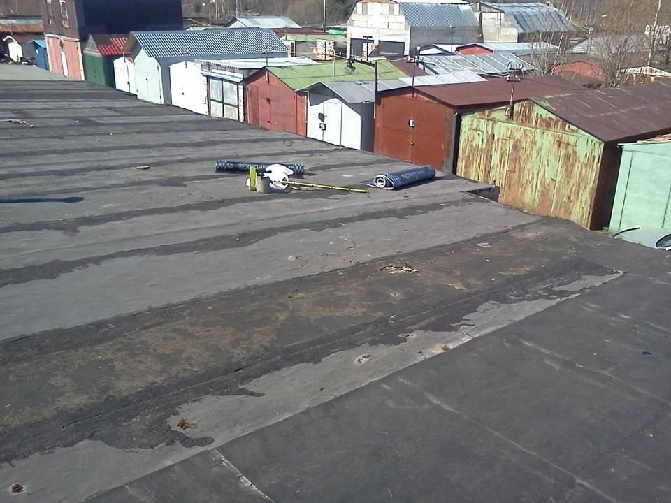 Ремонт крыши гаража своими руками, материал для кровли гаража (фото, видео)