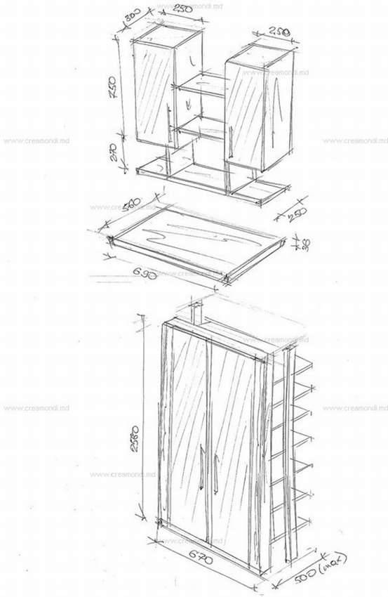 Шкаф на балкон своими руками: чертежи, схемы, описание и пошаговая инструкция