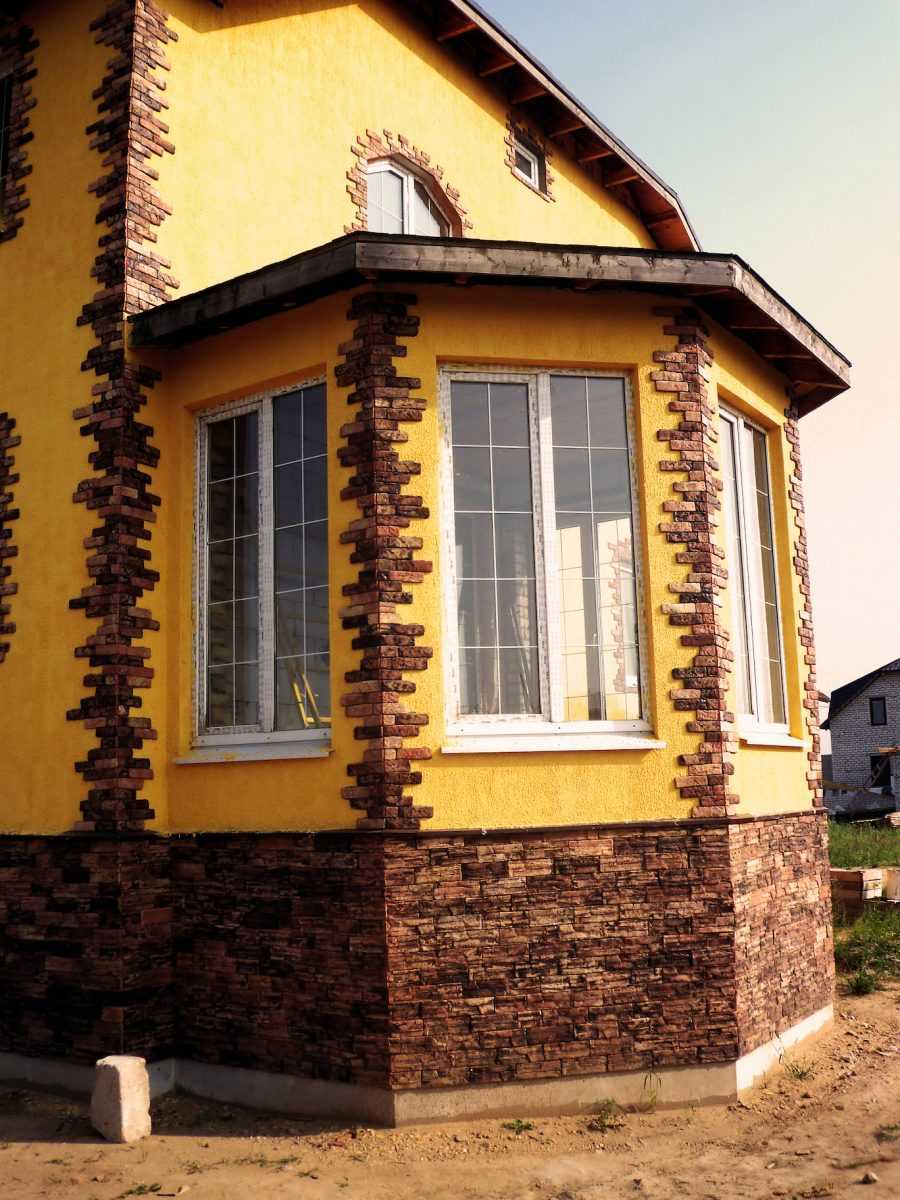 Как сделать фасад дома своими руками дешево и красиво в частном доме: +фото и видео