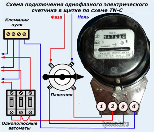 Как правильно подключить электросчетчик однофазный своими руками: подробная инструкция