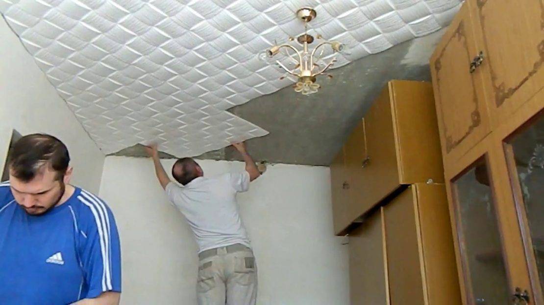 Ремонт потолка в квартире своими руками - фото различных вариантов решения проблемы