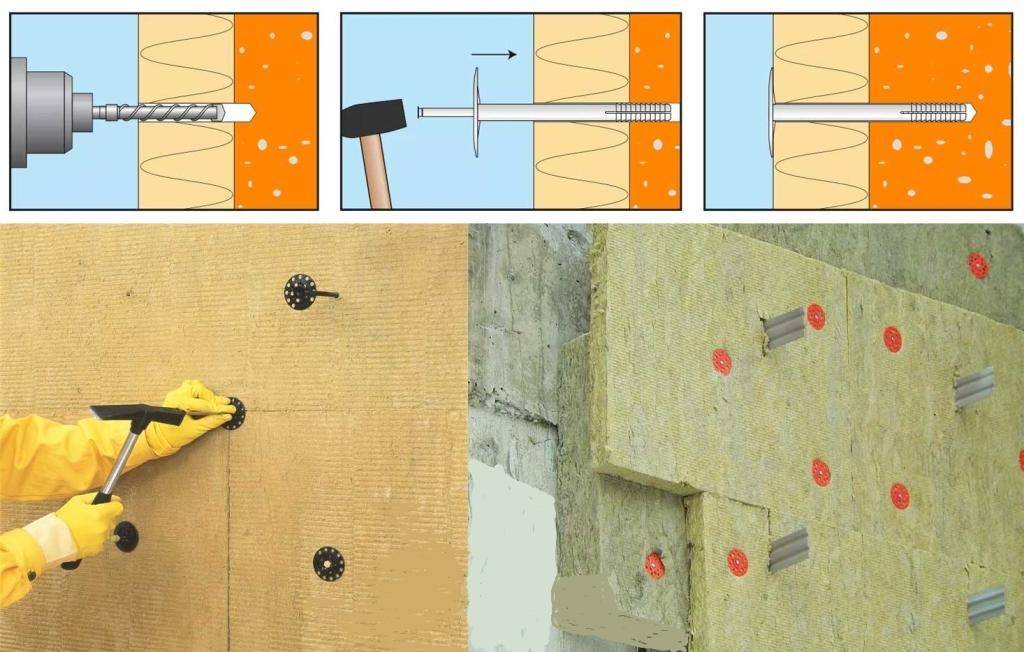 Экструдированный пенополистирол для утепления стен: как крепить пенопласт к стене