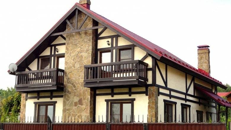 Дома в стиле шале – отличительные особенности архитектурного построения